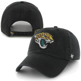 47 Brand Jacksonville Jaguars New Logo Clean-Up Adjustable Slouch Hat - Black Hats
