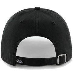 47 Brand Baltimore Ravens Clean Up Adjustable Hat - Black Hats