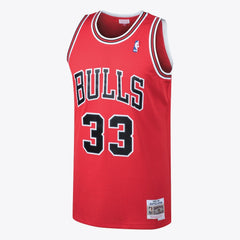 Chicago Bulls Scottie Pippen 1997 Hardwood Classics Road Swingman Jersey Red Mens outlet