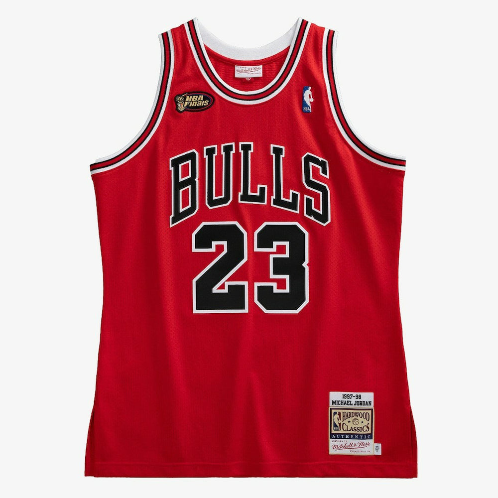 Chicago Bulls Authentic Jersey Road Finals Michael Jordan 1997-98 - Mitchell & Ness