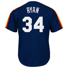Nolan Ryan Houston Astros Mitchell & Ness Authentic Batting Practice Jersey - Navy Jerseys
