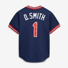 Ozzie Smith St. Louis Cardinals Mitchell & Ness Authentic Batting Practice Jersey - Navy Jerseys