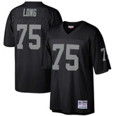 Howie Long Las Vegas Raiders Retired Player Legacy Replica Jersey - Black Jerseys