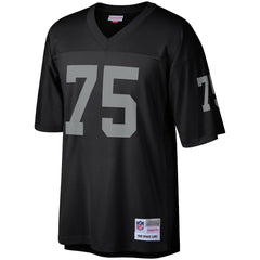 Howie Long Las Vegas Raiders Retired Player Legacy Replica Jersey - Black Jerseys