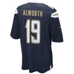 San Diego Chargers Lance Alworth Gridiron Classics Retired Player Game Jersey - Navy Jerseys
