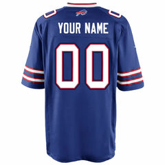 Buffalo Bills Youth Custom Game Jersey - Royal Jerseys