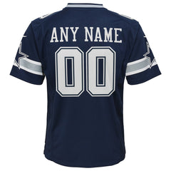 Dallas Cowboys Youth Custom Game Jersey - Navy Jerseys