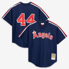 Reggie Jackson California Angels Mitchell & Ness Authentic Batting Practice Jersey - Navy Jerseys