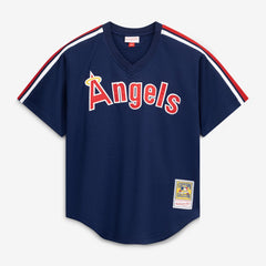 Reggie Jackson California Angels Mitchell & Ness Authentic Batting Practice Jersey - Navy Jerseys