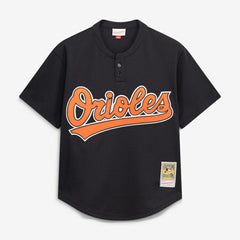 Cal Ripken Jr. Baltimore Orioles Mitchell & Ness Authentic Batting Practice Jersey - Black Jerseys