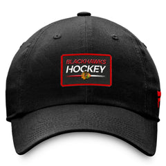 Chicago Blackhawks Fanatics Authentic Pro Prime Adjustable Hat – Black | US 200000521