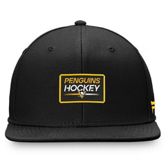 Pittsburgh Penguins Fanatics Authentic Pro Prime Snapback Hat – Black | US 200000554