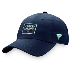 Seattle Kraken Fanatics Women's Authentic Pro Rink Adjustable Hat - Deep Sea Blue | US 200000725