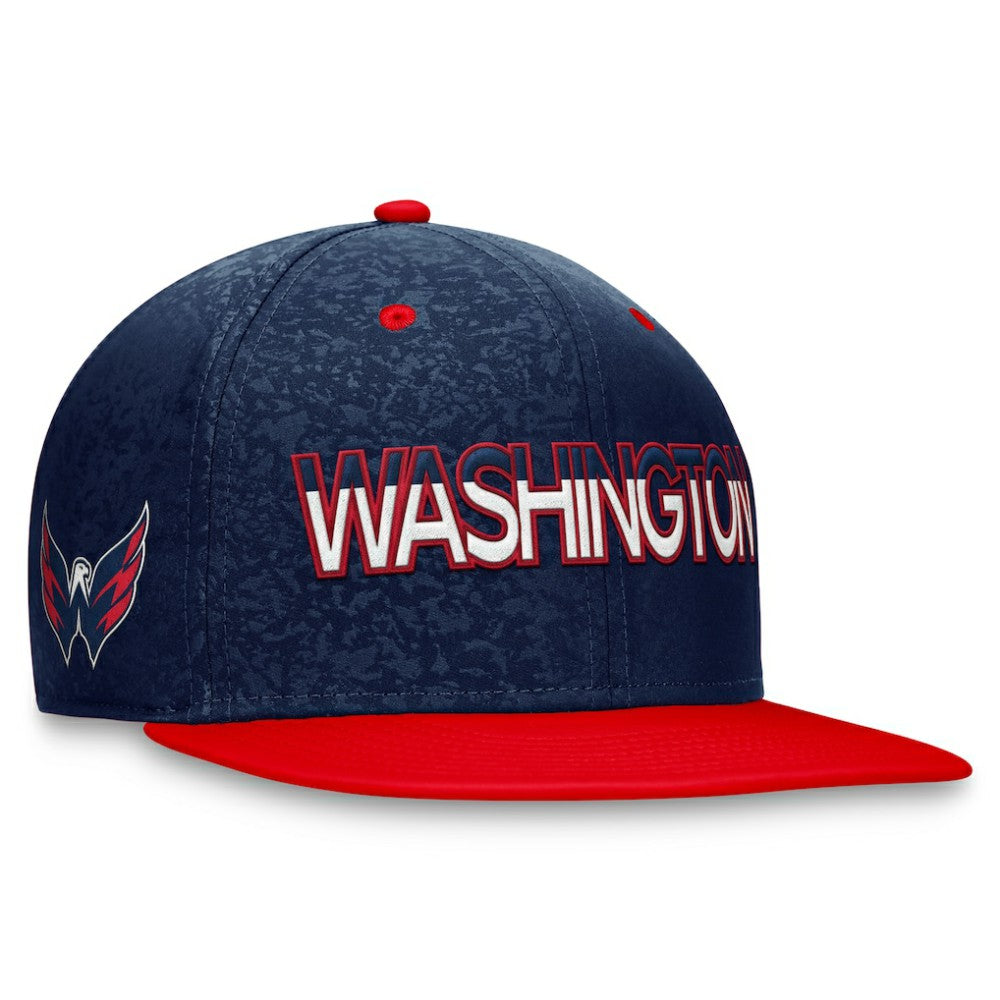 Washington Capitals Fanatics Authentic Pro Rink Two-Tone Snapback Hat – Navy/ Red | US 200000726