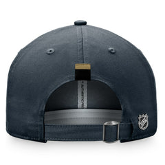 Vegas Golden Knights Fanatics Women's Authentic Pro Rink Adjustable Hat - Charcoal | US 200000744