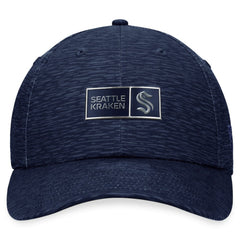 Seattle Kraken Fanatics Authentic Pro Road Adjustable Hat - Deep Sea Blue | US 200000877
