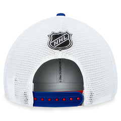 New York Rangers Fanatics Authentic Pro Rink Trucker Adjustable Hat - Red | US 200000921