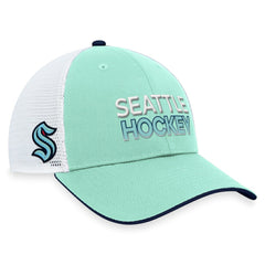Seattle Kraken Fanatics Authentic Pro Rink Trucker Adjustable Hat - Light Blue | US 200000930