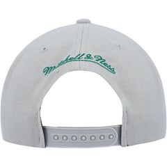 Boston Celtics Side Core 2.0 Snapback Hat Gray - Mitchell & Ness outlet