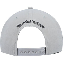 Brooklyn Nets Side Core 2.0 Snapback Hat Gray - Mitchell & Ness
