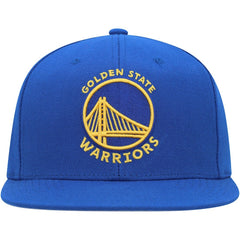 Golden State Warriors Side Core 2.0 Snapback Hat Royal - Mitchell & Ness