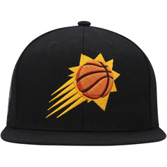 Phoenix Suns Side Core 2.0 Snapback Hat Black - Mitchell & Ness outlet
