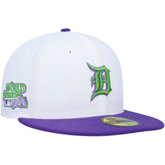 Detroit Tigers New Era 1984 World Series Side Patch 59FIFTY Fitted Hat - White Hats