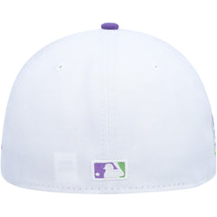 Los Angeles Dodgers New Era 2020 World Series Side Patch 59FIFTY Fitted Hat - White Hats