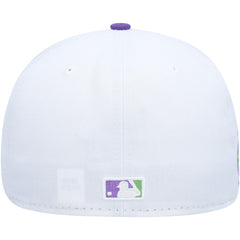 San Diego Padres New Era 50th Anniversary Side Patch 59FIFTY Fitted Hat - White Hats