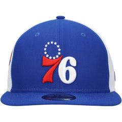 Philadelphia 76ers Pop Panels 9FIFTY Snapback Hat Royal - New Era