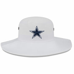 Dallas Cowboys New Era 2023 NFL Training Camp Panama Bucket Hat - White Hats