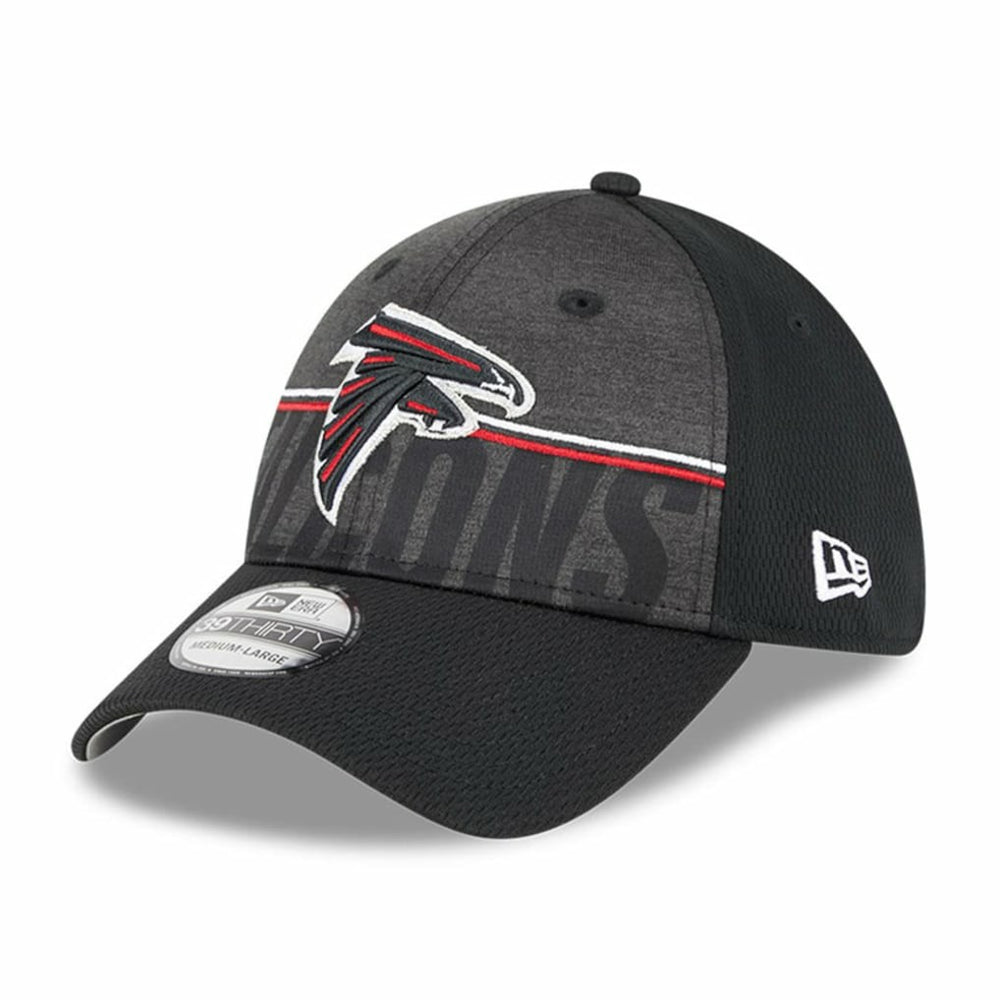 Atlanta Falcons New Era 2023 NFL Training Camp 39THIRTY Flex Hat - Black Hats