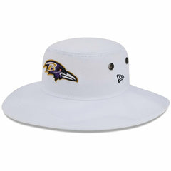 Baltimore Ravens New Era 2023 NFL Training Camp Panama Bucket Hat - White Hats