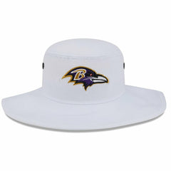 Baltimore Ravens New Era 2023 NFL Training Camp Panama Bucket Hat - White Hats