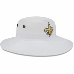 New Orleans Saints New Era 2023 NFL Training Camp Panama Bucket Hat - White Hats