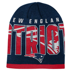 New England Patriots Youth Legacy Beanie - Navy
