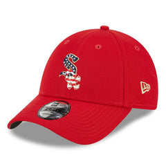 Chicago White Sox New Era 2023 Fourth of July 9FORTY Adjustable Hat - Red Hats