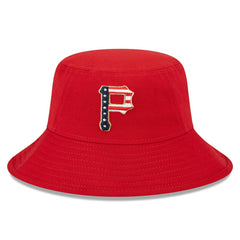 Pittsburgh Pirates New Era 2023 Fourth of July Bucket Hat - Red Hats