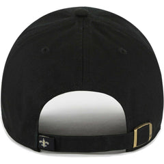 New Orleans Saints '47 Women's Sidney Clean Up Adjustable Hat - Black Hats