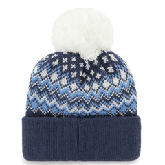 Tennessee Titans '47 Women's Elsa Cuffed Knit Hat with Pom - Navy Hats