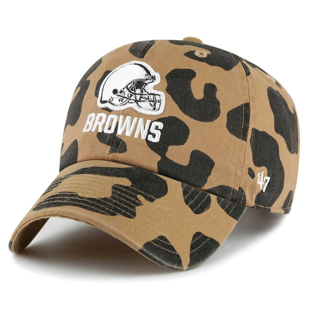 Cleveland Browns '47 Women's Rosette Clean Up Adjustable Hat - Tan Hats