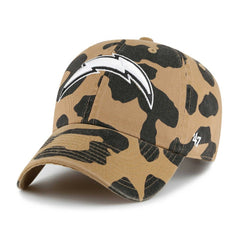 Los Angeles Chargers '47 Women's Rosette Clean Up Adjustable Hat - Tan Hats