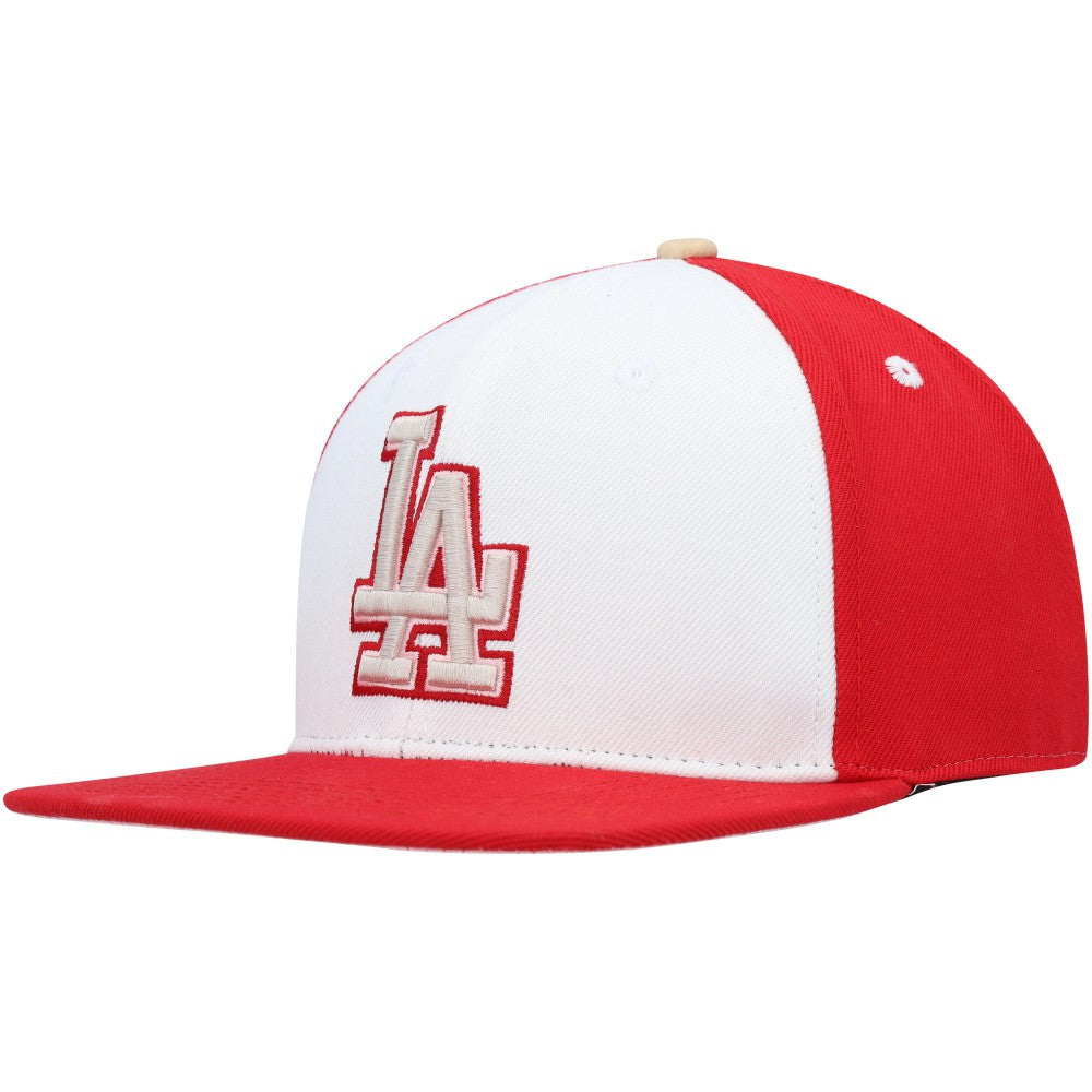 Los Angeles Dodgers Pro Standard Strawberry Ice Cream Drip Snapback Hat - White/Red Hats