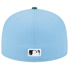 San Francisco Giants New Era 2002 World Series 59FIFTY Fitted Hat - Sky Blue/Cilantro Hats