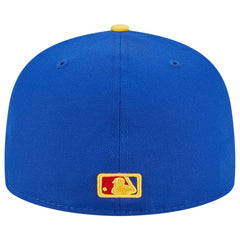 Athletics New Era Empire 59FIFTY Fitted Hat - Royal/Yellow Hats