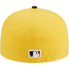 Chicago White Sox New Era Grilled 59FIFTY Fitted Hat - Yellow/Black Hats