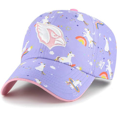 Arizona Cardinals '47 Girls Preschool Unicorn Clean Up Adjustable Hat - Lavender Hats