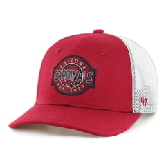 Arizona Cardinals '47 Youth Scramble Adjustable Trucker Hat - Cardinal/White Hats