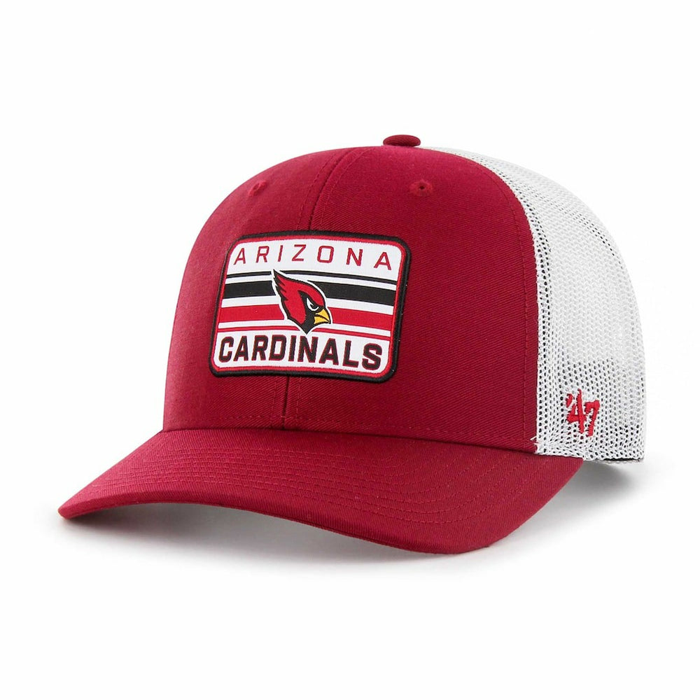 Arizona Cardinals '47 Drifter Adjustable Trucker Hat - Cardinal/White Hats