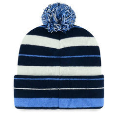 Tennessee Titans '47 Powerline Cuffed Knit Hat with Pom - Navy Hats